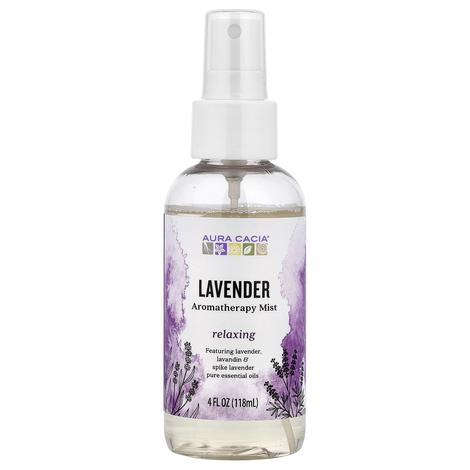 Aura Cacia Relaxing Lavender Scented Aromatherapy Room & Body Mist