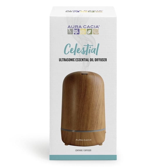 Aura Cacia Ultrasonic Diffuser for Essential Oils Celestial 1 Each