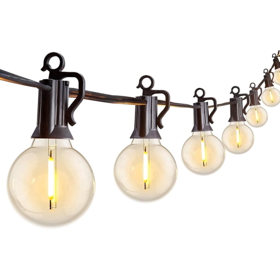 CATUOR Outdoor String Lights, 328FT 100 G40 Bulbs Shatterproof Patio Lights, Waterproof Dimmable Hanging Connectable Globe LED Outdoor Lights for Backyard, Bistro, Porch, Deck, Balcony