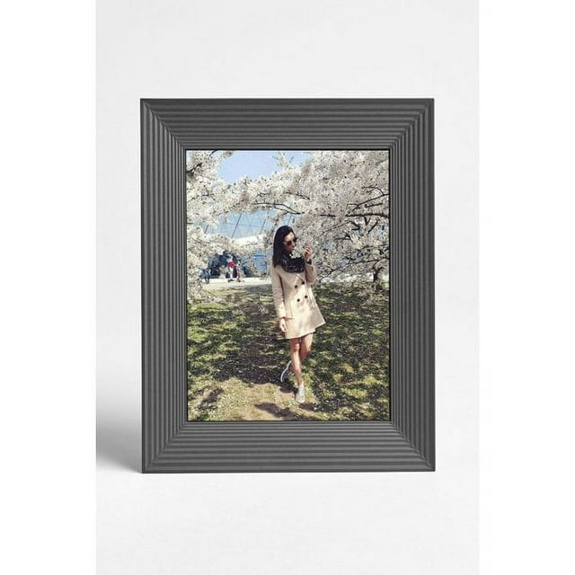 "Aura Frames 9"" Mason WiFi Compatible Digital Photo Frame for iPhones Graphite"