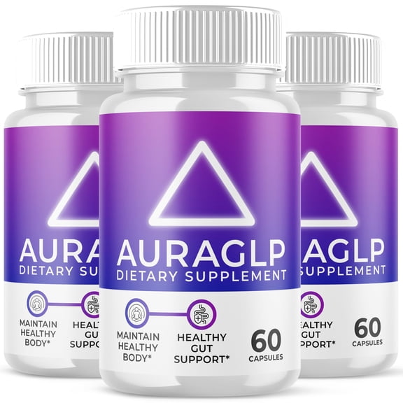 Aura GLP Advanced Formula Pills Supporting Energy and Healthy Lifestyle AuraGLP 180 Capsules