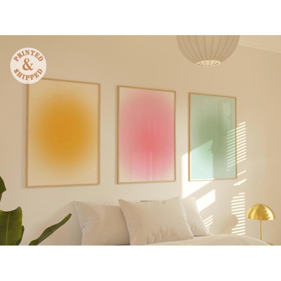 Aura Gradient Poster, Positive Energy, Set 3, Poster Only