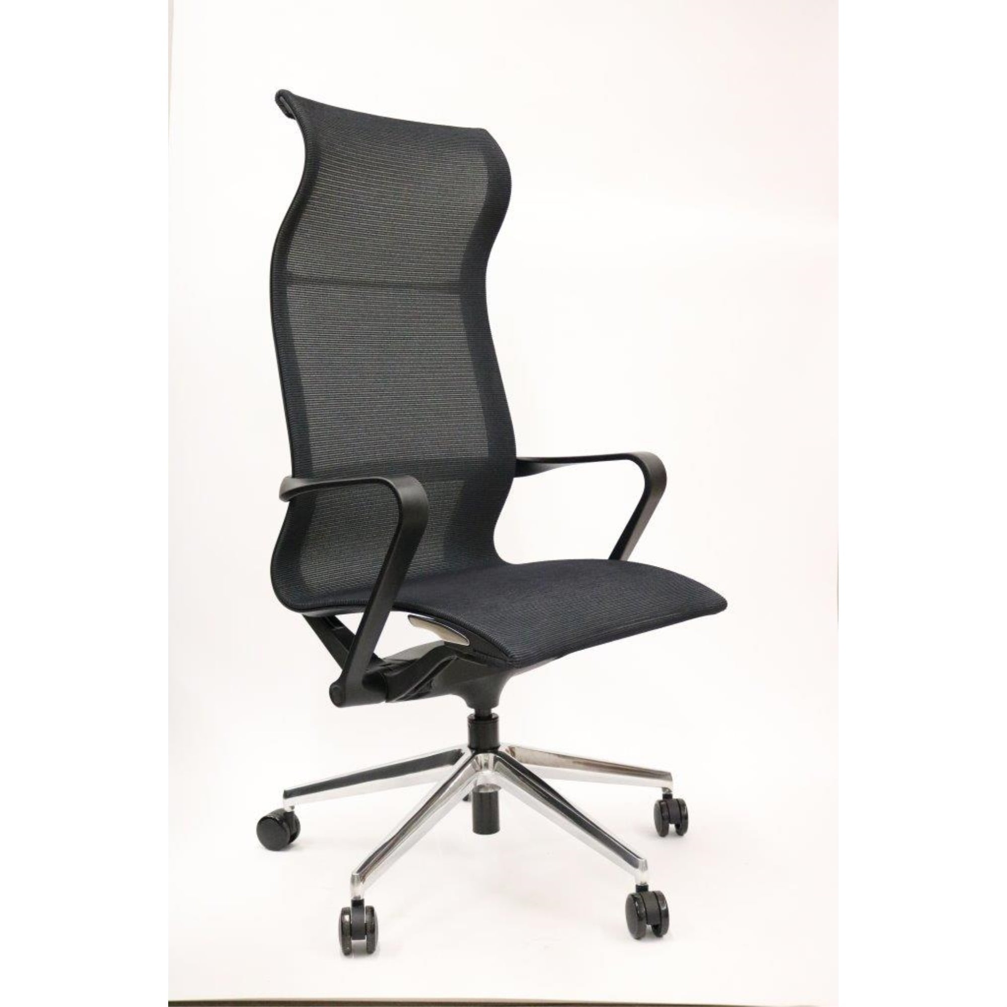 Aura High Back Ergonomic Task Chair with Mesh and Metal Frame
