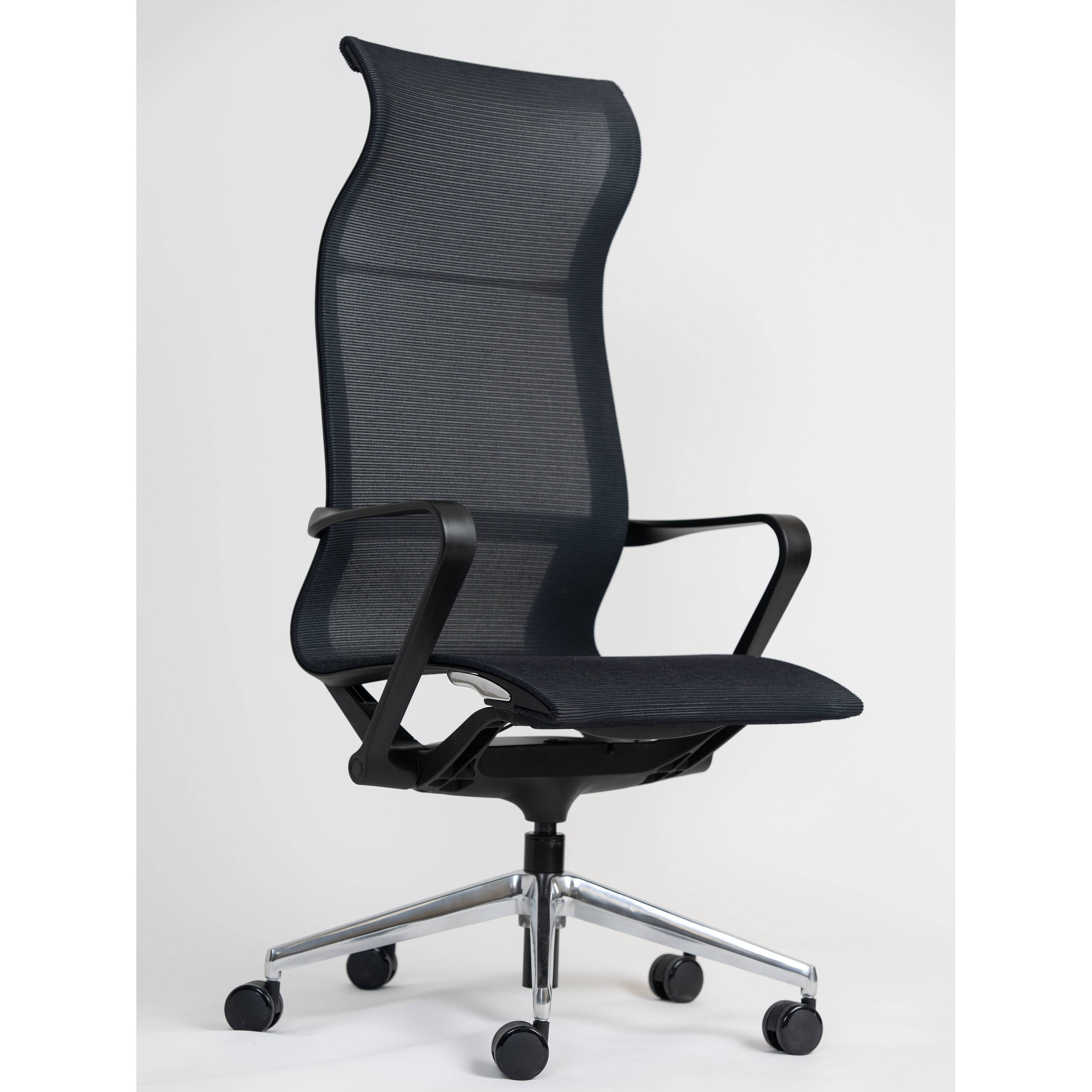 Aura High Back Ergonomic Task Chair with Mesh and Metal Frame