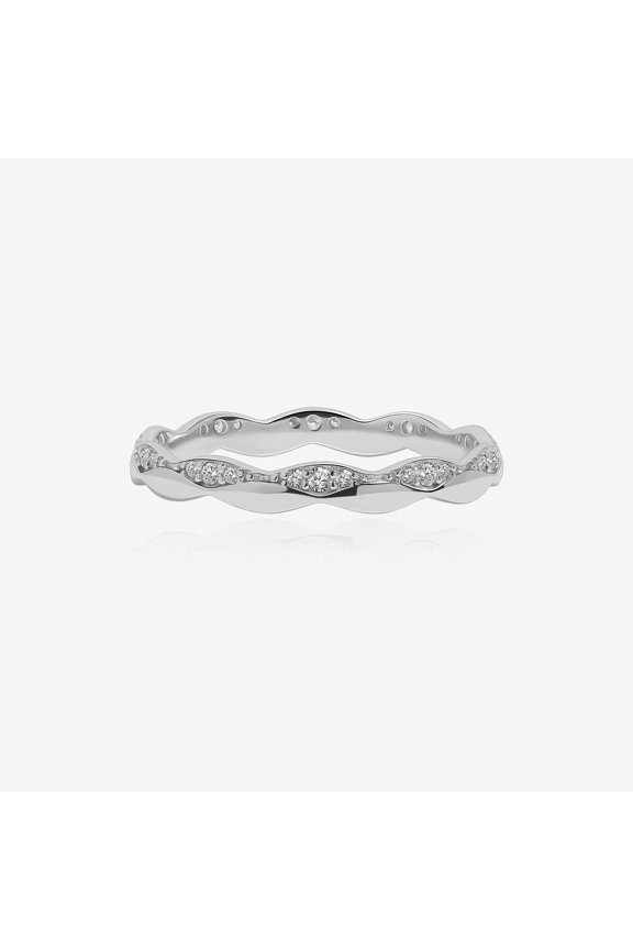 1.7 Ct Round Cut Diamond Ring - 14K White Gold Plated Ring for Gift - Silver Beautiful Ring for Women's - Engagement Wedding Silver Band - Christmas Special Gift - Forever Diamond Ring