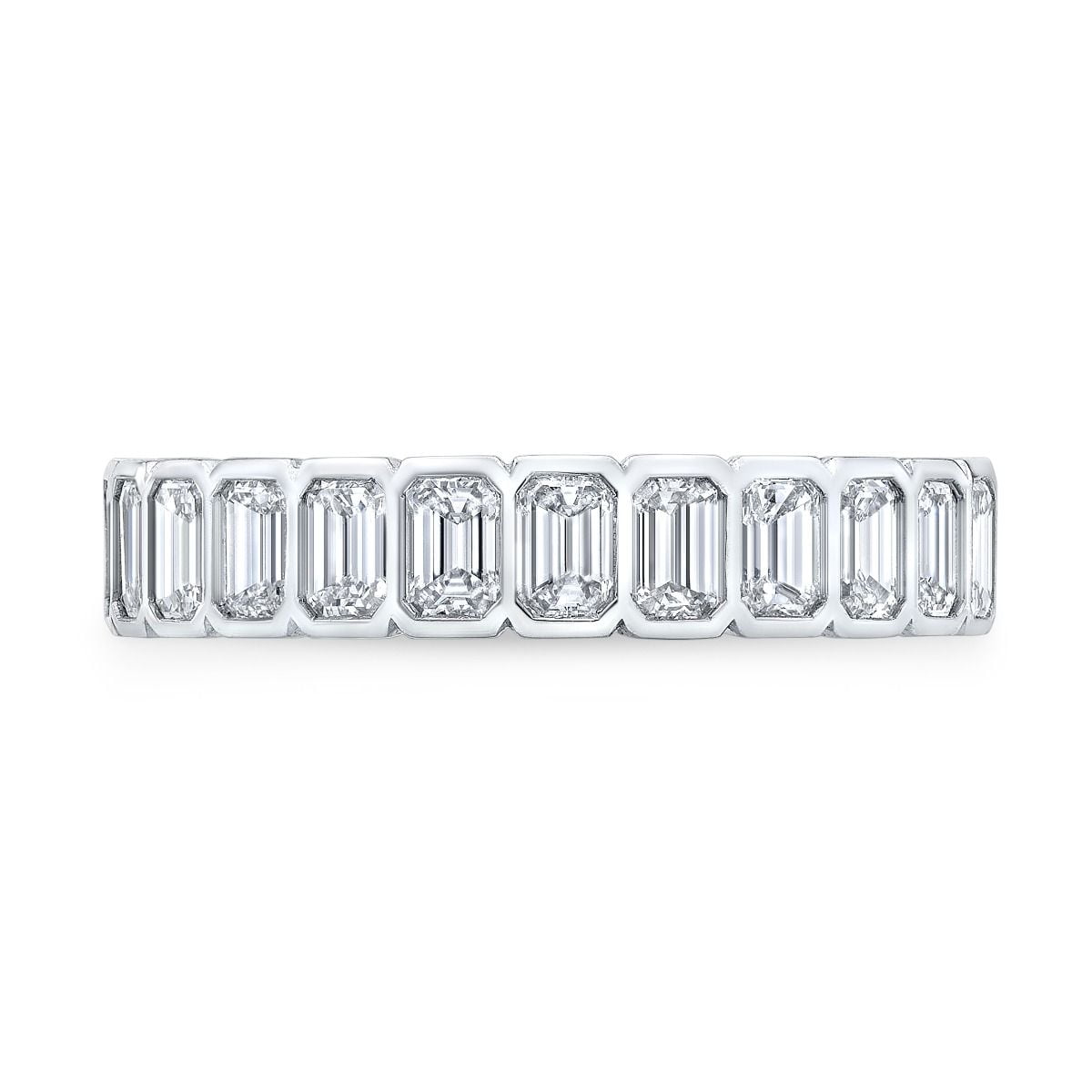 Aura Jewel 2.6 Ct Emerald Cut Diamond Engagement Ring for Her - 14K ...