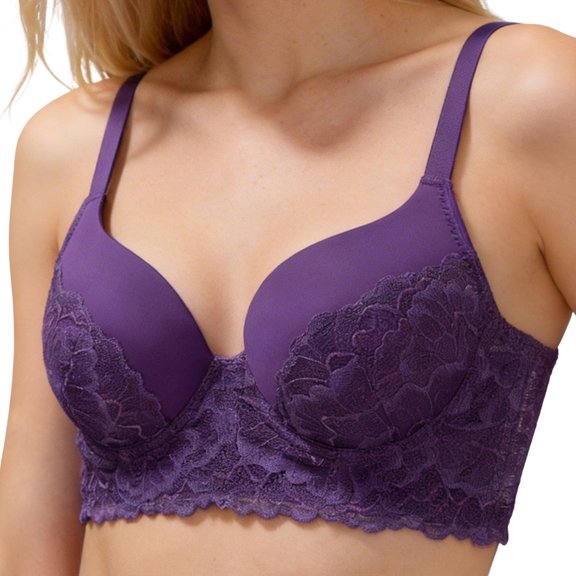 Aura Lane Women's Underwire Bra - Back and Side Smoothing,Enhanced Support And All Day Comfort