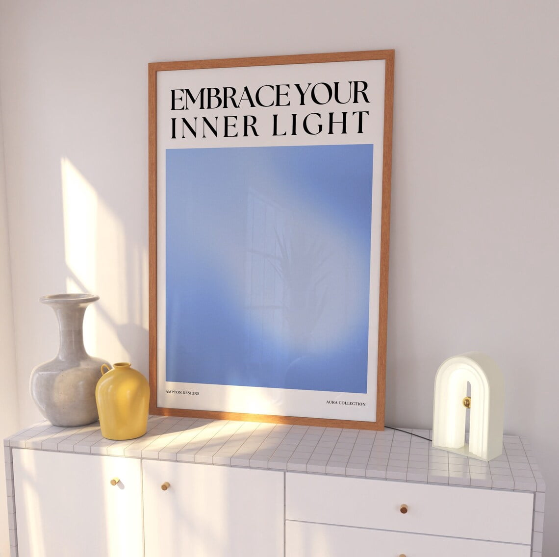 Aura Poster, Gradient Wall Art, Spiritual Wall Art, Gradient Poster ...