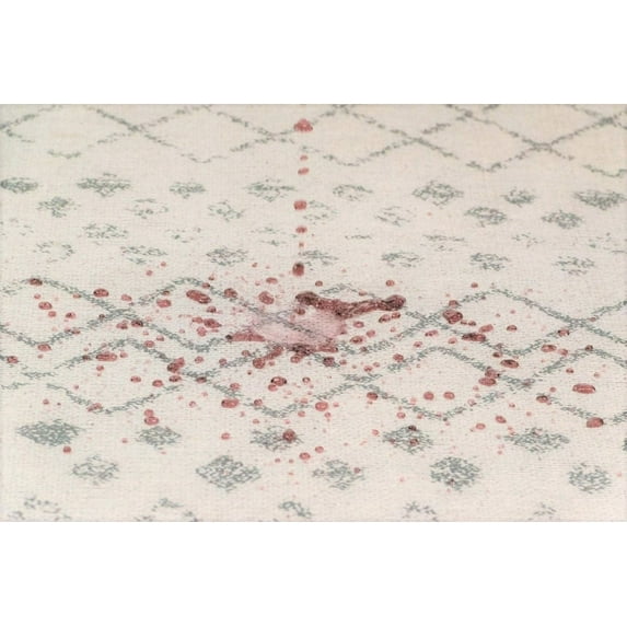 Aura Spill Proof Washable Indoor Area Rug, 96" x 120"