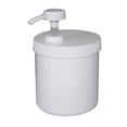 thumbnail image 1 of Royal Massage 14oz Empty Massage Oil/Lotion/Cream Pump Jar with Lock Twist Top, 1 of 1