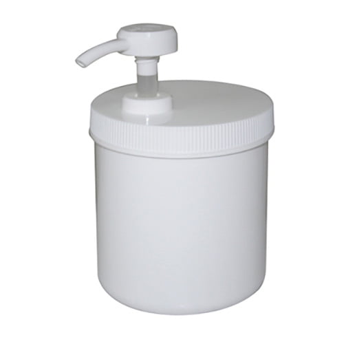 Royal Massage 14oz Empty Massage Oil/Lotion/Cream Pump Jar with Lock Twist Top