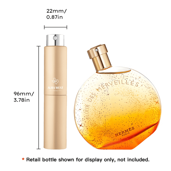 Aura West - Hermes Eau des Merveilles Elixir Eau de Parfum Travel Spray (5ml)