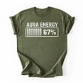 thumbnail image 1 of Aura at 67 Funny Six Seven Meme Gen Alpha Slang T-Shirt, Multicolors, Size S-5XL, 1 of 5
