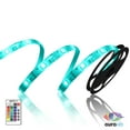 thumbnail image 1 of AuraLED Remote-Controlled 6.5’ Trimmable RGB LED Strip Light, 1 of 7