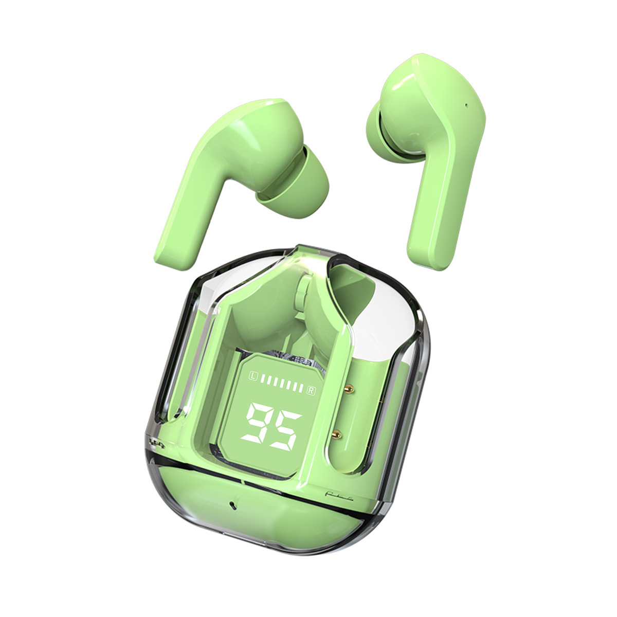 Full Shell Headset AuraWell Air39 Pro Wireless Bluetooth Headset - Transparent Shell ...