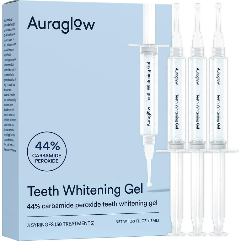 6日分Dennovate Teeth Whitening Gel Pack Hydra Pearl® 6% HP Whitening Gel - 40 x 1.6g Syringe Bulk