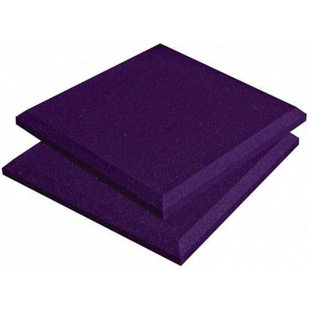 Auralex Acoustics - SonoFlat Acoustic Absorption Panel 1' x 1' x 2" - Pack of 14