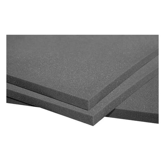 Auralex Isolation Material,2 ft. W,4 ft. L,PK8 PLATSHEET