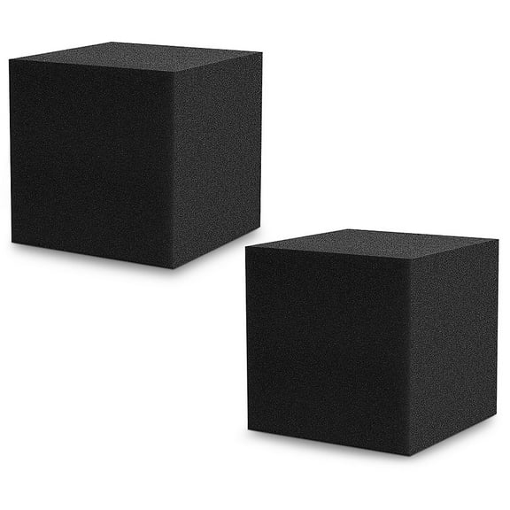 Auralex Studiofoam Bass Trap 12"x12"x12" CornerFill Cubes 2-Pack Charcoal