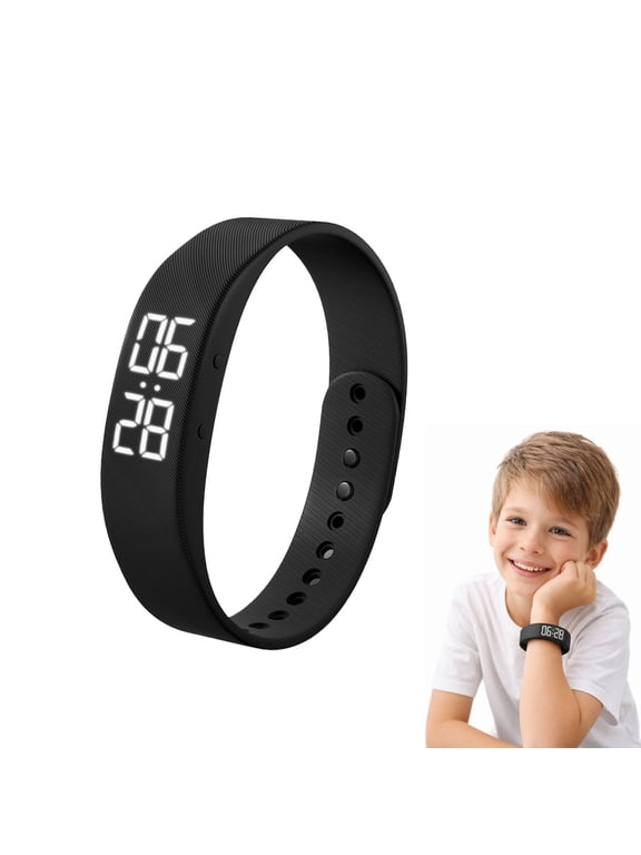 Auralis Wake Band, Silent Alarm Bracelet, Gentle Vibration Wake-Up Wristband with Waterproof Design and Step Tracking, Comfortable Smart Alarm Watch for Heavy Sleepers, Travel, and Office Use