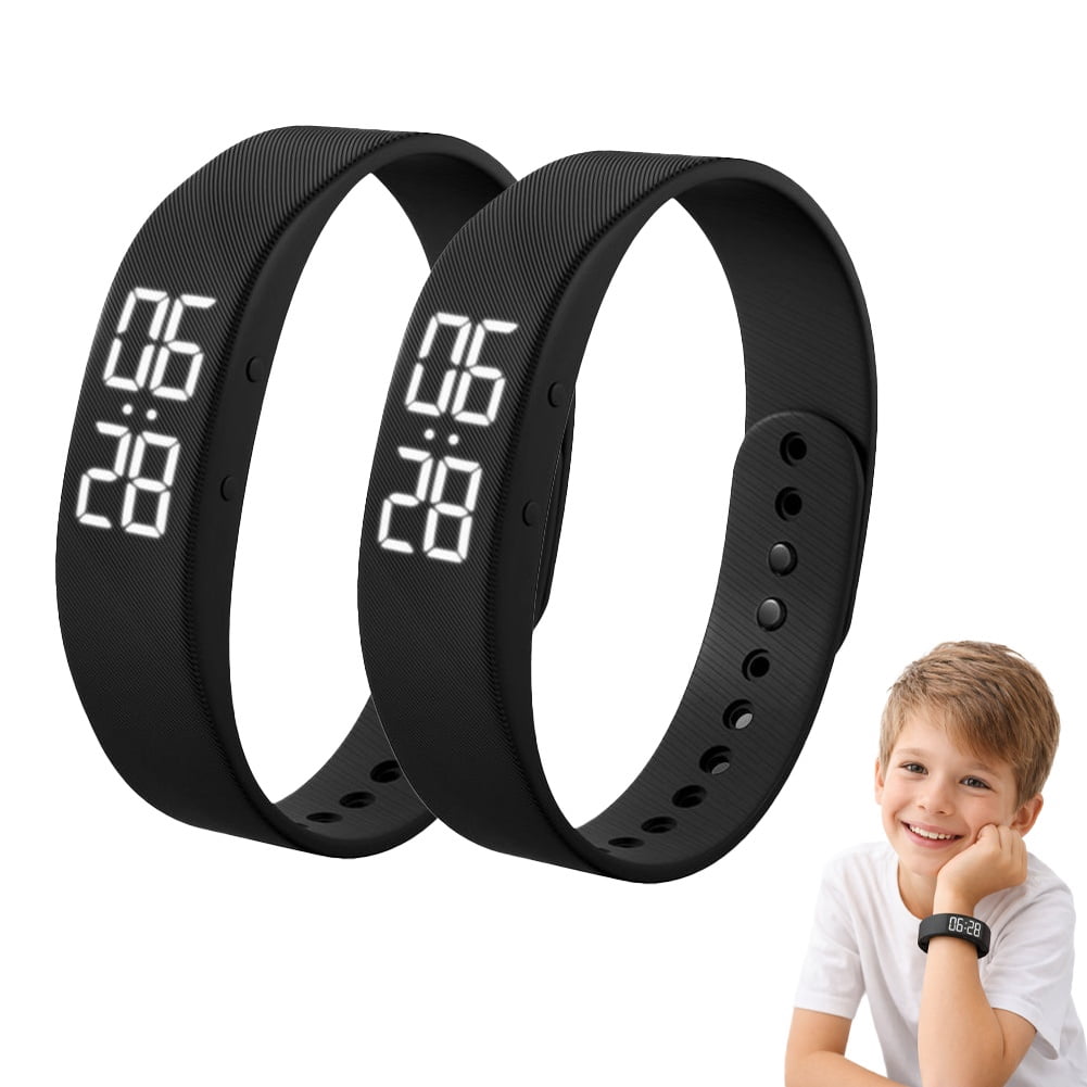 Auralis Wake Band, Silent Alarm Bracelet, Gentle Vibration Wake-Up Wristband with Waterproof Design and Step Tracking, Comfortable Smart Alarm Watch for Heavy Sleepers, Travel, and Office Use