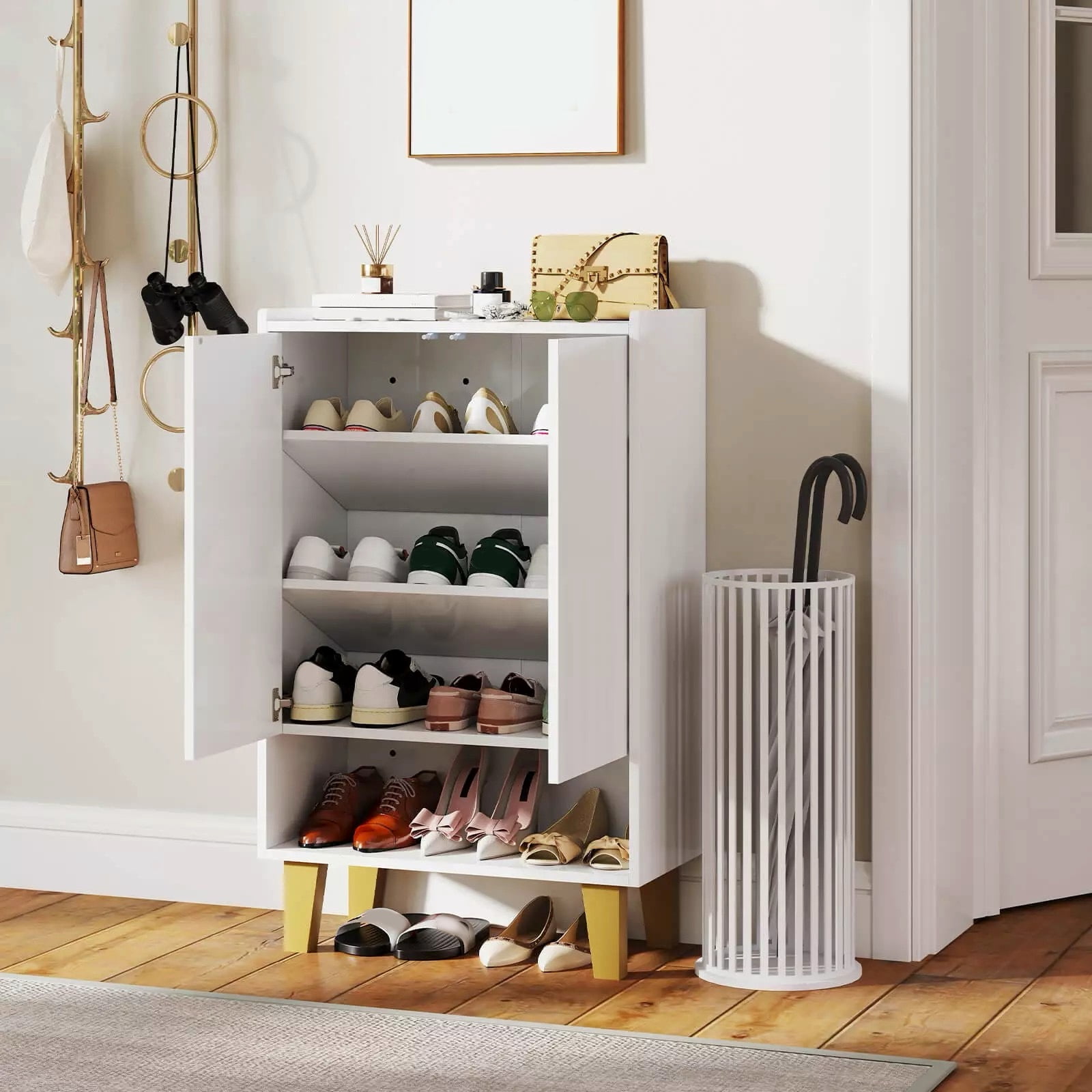 shoe rack anti-tip kit installation