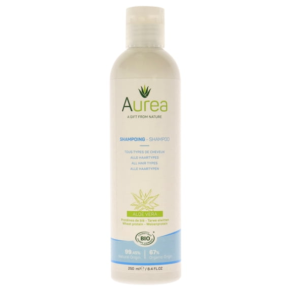 Aurea Aloe Vera Shampoo , 8.4 oz Shampoo