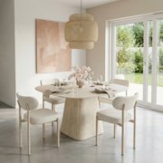 Aurea Dining Chair Light Gray Dining Chair, Modern Style, Powder coated steel leg, Steel, Indoor Dining