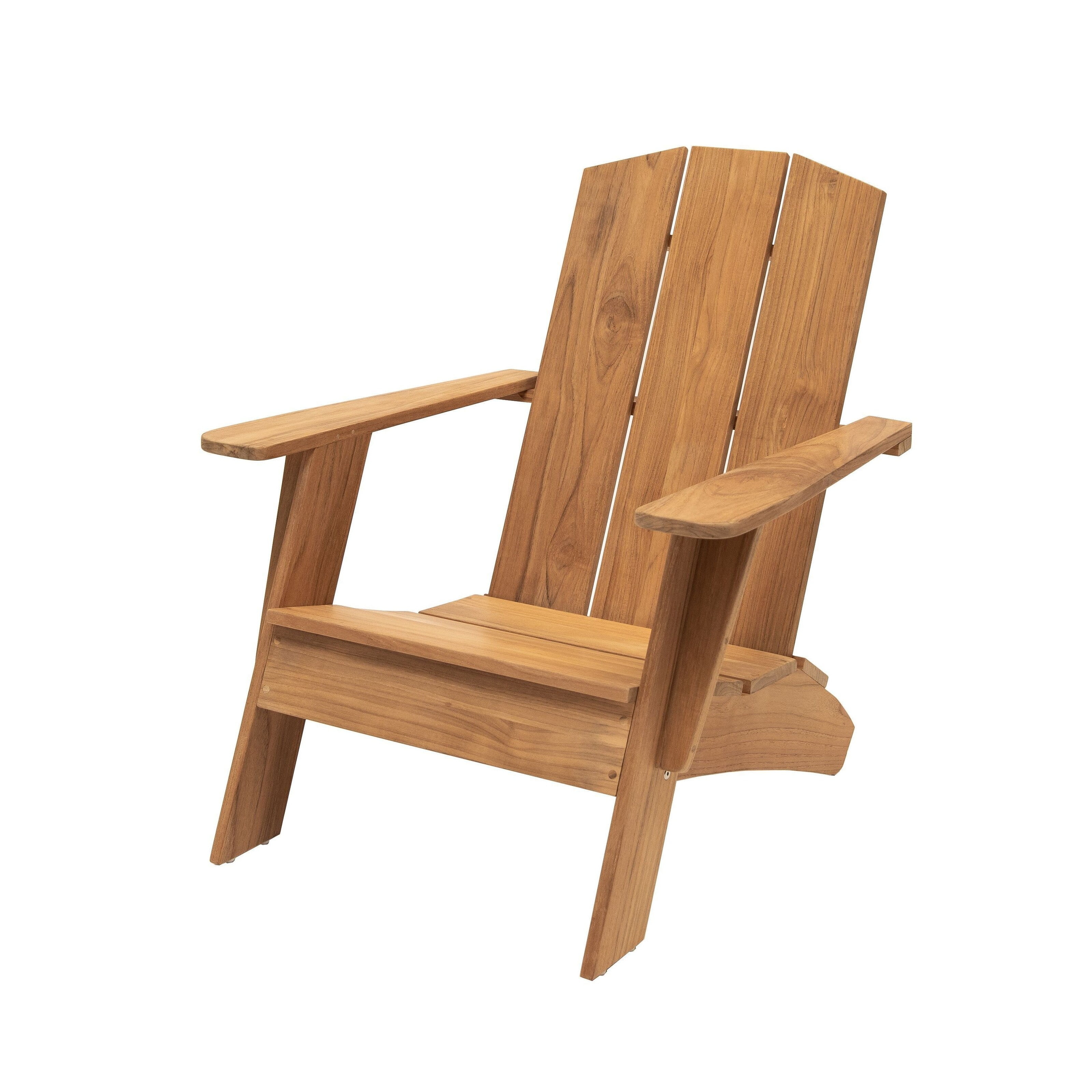 Curated Maison Aurele Teak Outdoor Adirondack Lounge Chair