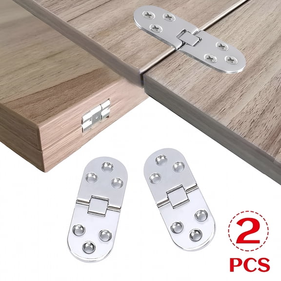 Aurelia 2026 New 2 Pcs Folding Table Zinc Alloy Hinges for Flip Top Table Cabinet Door Furniture for Tables,Cabinets,Desks,Doors