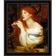 thumbnail image 1 of Aurelia 28x34 Large Black Ornate Wood Framed Canvas Art by Dante Gabriel Rossetti, 1 of 2