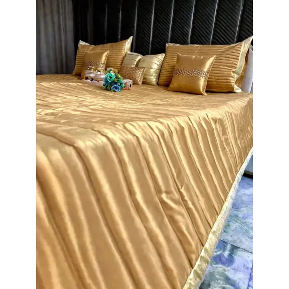 Aura Decor Aurelia Luxe Luxe Modern 1-Piece Quilted Bedspread Sets, Full