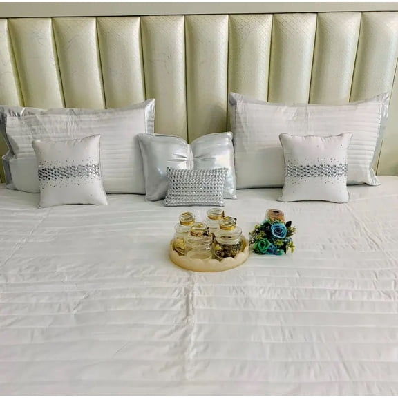 Aura Decor Aurelia Luxe Modern Quilted Bedspread Sets, Full