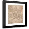 thumbnail image 1 of Aurelio Lomi 20x24 Black Modern Framed Museum Art Print Titled - Virgin in Glory with Angels (1556-1622), 1 of 5