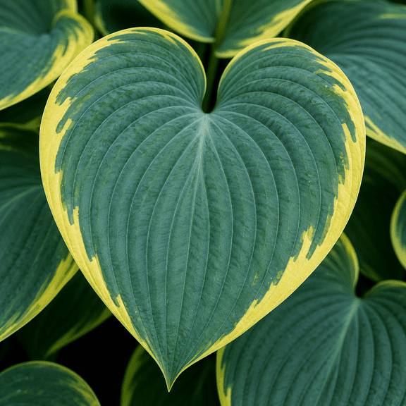Aureomarginata Hosta Plants for Growing - Beautiful Green and Yellow Hosta Plants (5 Plants)