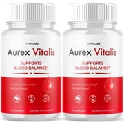 Aurex Vitalis Advanced Formula Blood Support for Health and Wellness AurexVitalis 120 Capsules