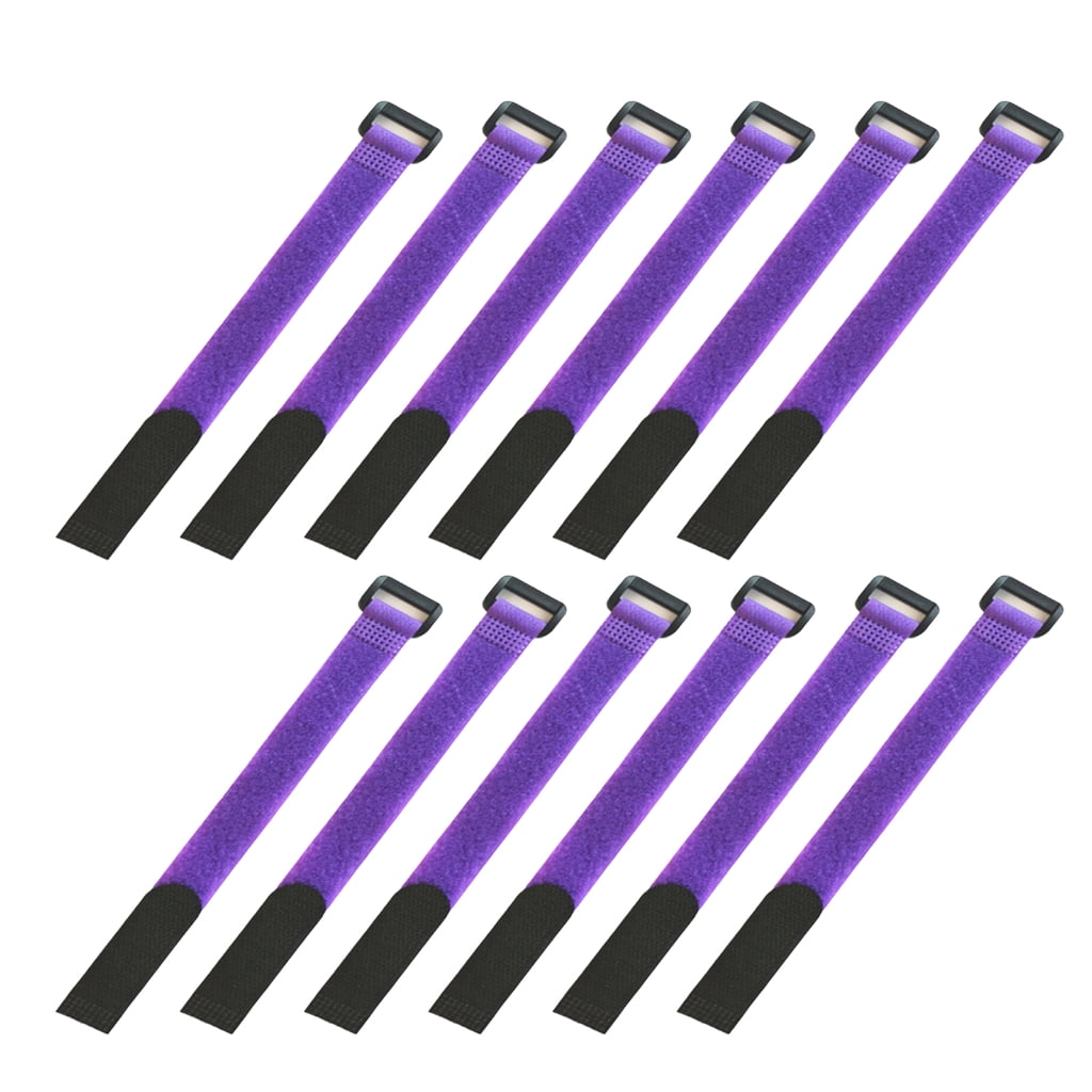 Aurgiarme 12Pcs Reusable Tie Belts Suspenders Fishing Rod Tie Holder Fishing Accessories Strap Wrap Band Fishing Tool Rod Holder