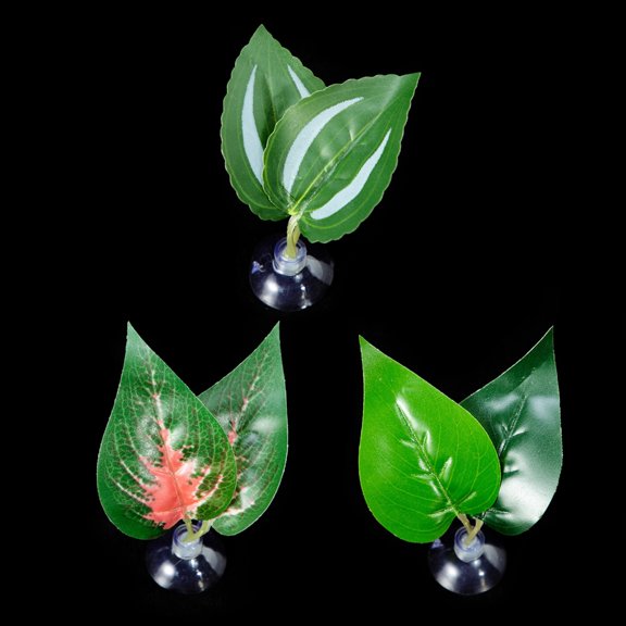 Aurgiarme 3pack Artificial Water Grass Ornaments Fish Tanks Natural Decoration for Bettas Fish and Reptiles Habitat