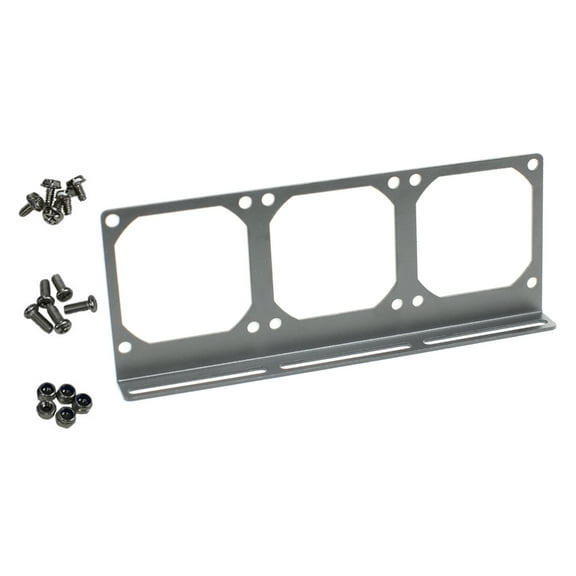 Aurgiarme 6cm Bridge Bracket Memory Overclocking Cooling Fan for Computer Cooling and PC Case Fan Mount Holder 1/2/3Hole