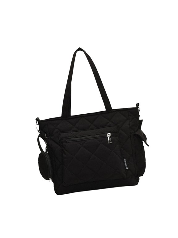 Autumn Winter Crossbody Bag for Women Large Capacity Shoulder Bag Quilted Handbag Messengers Bag Fashion Travel Gym Bag