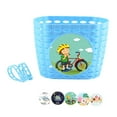 thumbnail image 1 of Aurgiarme Bike Basket for Boy and Girls, Waterproof Handlebars Bike for Teen Kids Bicycles and Kids Tricycles, 1 of 8