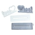 thumbnail image 1 of Aurgiarme Creative Heart Epoxy Resin Frame Mold for Unique Display Ornament Gifts and Artistic Home Decorations, 1 of 7