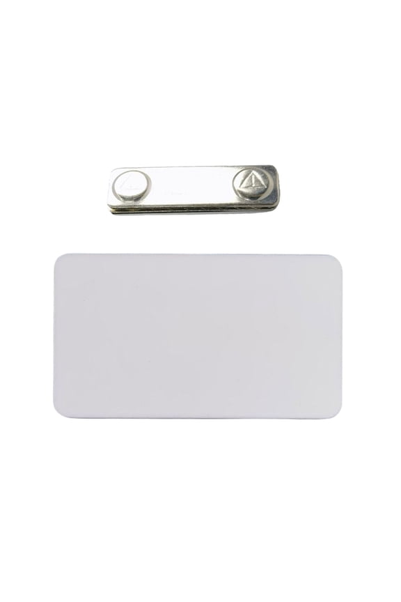 Customizable Sturdy Acrylic Pin Badge Fashion Accessory Portable for Employee Identification and Event Participation