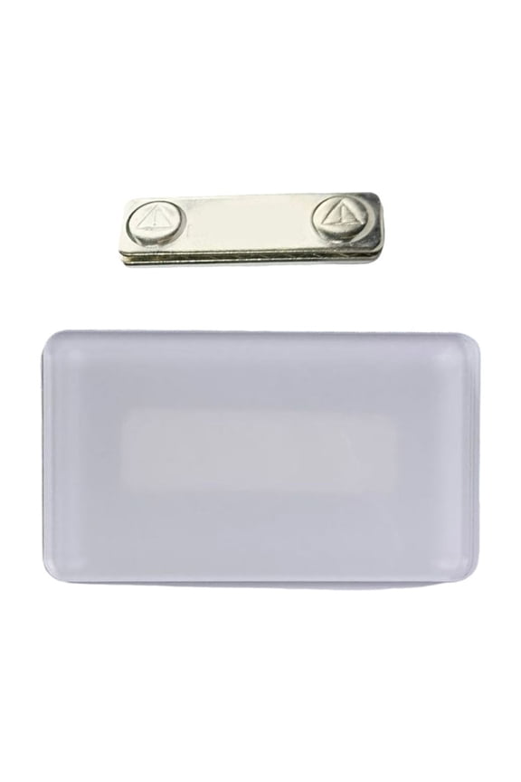 Customizable Sturdy Acrylic Pin Badge Fashion Accessory Portable for Employee Identification and Event Participation