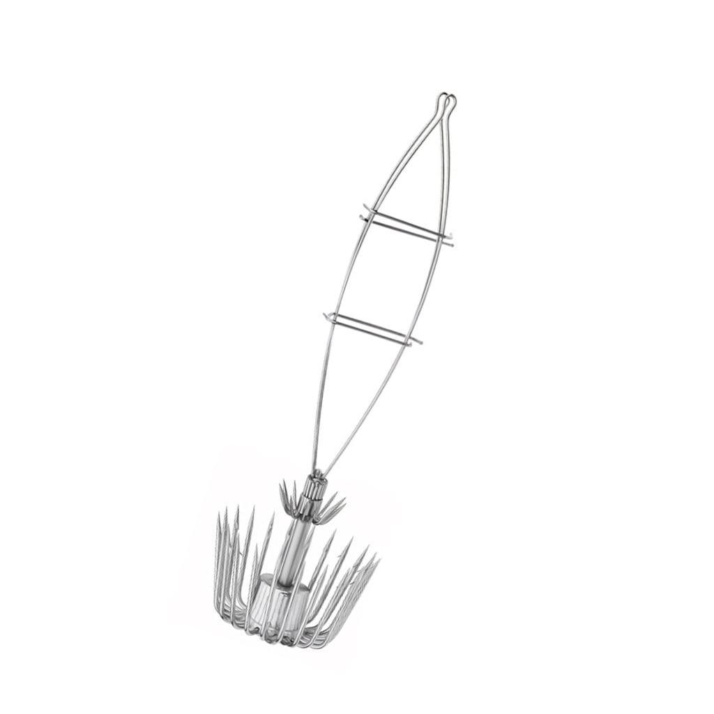 Aurgiarme Double Crowns Baits Cage Rigs Double Umbrellas Jigs Hook Squid Cuttlefish Octopuses Fishing Hook Sharply Fish Hook Enduring
