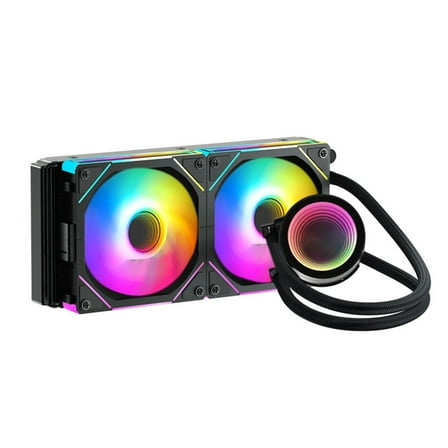 Aurgiarme Efficient NA240/360 Computer Water Cooling Radiator CPU Liquid Cooling With ARGB Fans for 1700 5V Motherboards
