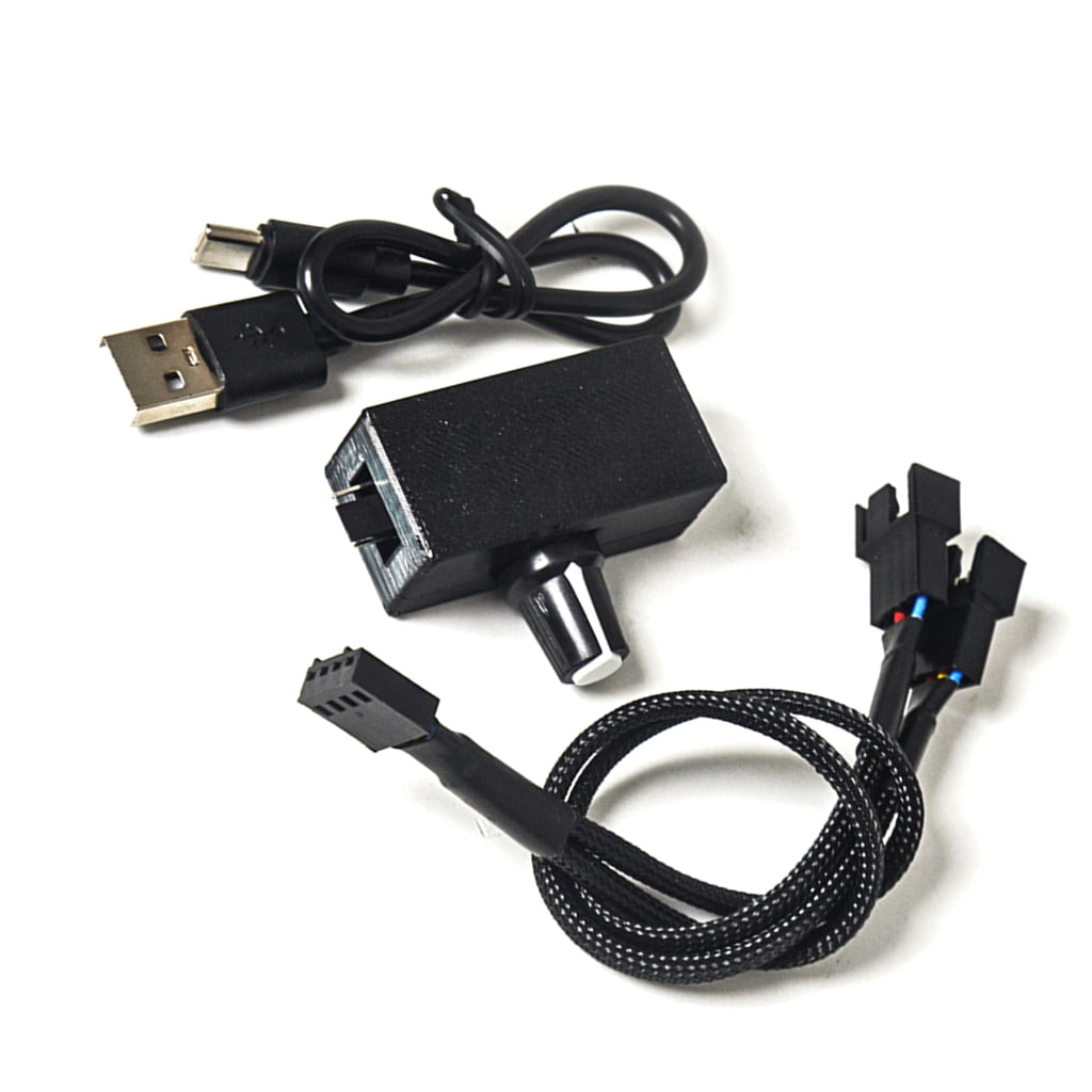 Aurgiarme Efficient USB PC Fan Controller Output, 5 12V Adjustable ...
