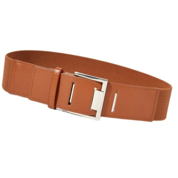 Aurgiarme Elegant Women's Waist Belt Wide Designing Waist Strap Waistband For Office Meetings or Casual Outings Solid Color Sash