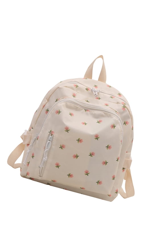 Ergonomic Flower Pattern Backpack School Bag For Comfort And Styles Great For College Commuting And Travel Getaways