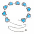 thumbnail image 1 of Aurgiarme Fashion Women Waist Chain Embossed Love Heart Chain Belt Body Chain Waist Jewellery Party Dress Chain Belt for Parties, 1 of 8